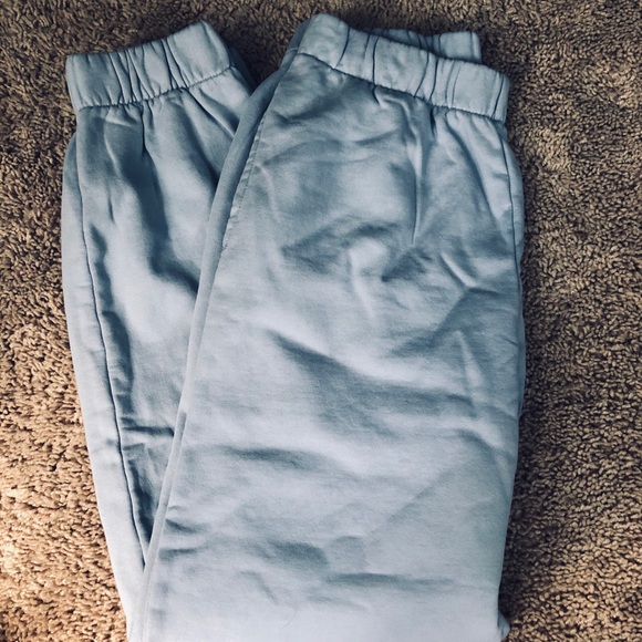 Brandy Melville Pants - Light blue rosas